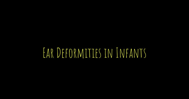 Exploring Ear Deformities in Infants: Causes and Solutions